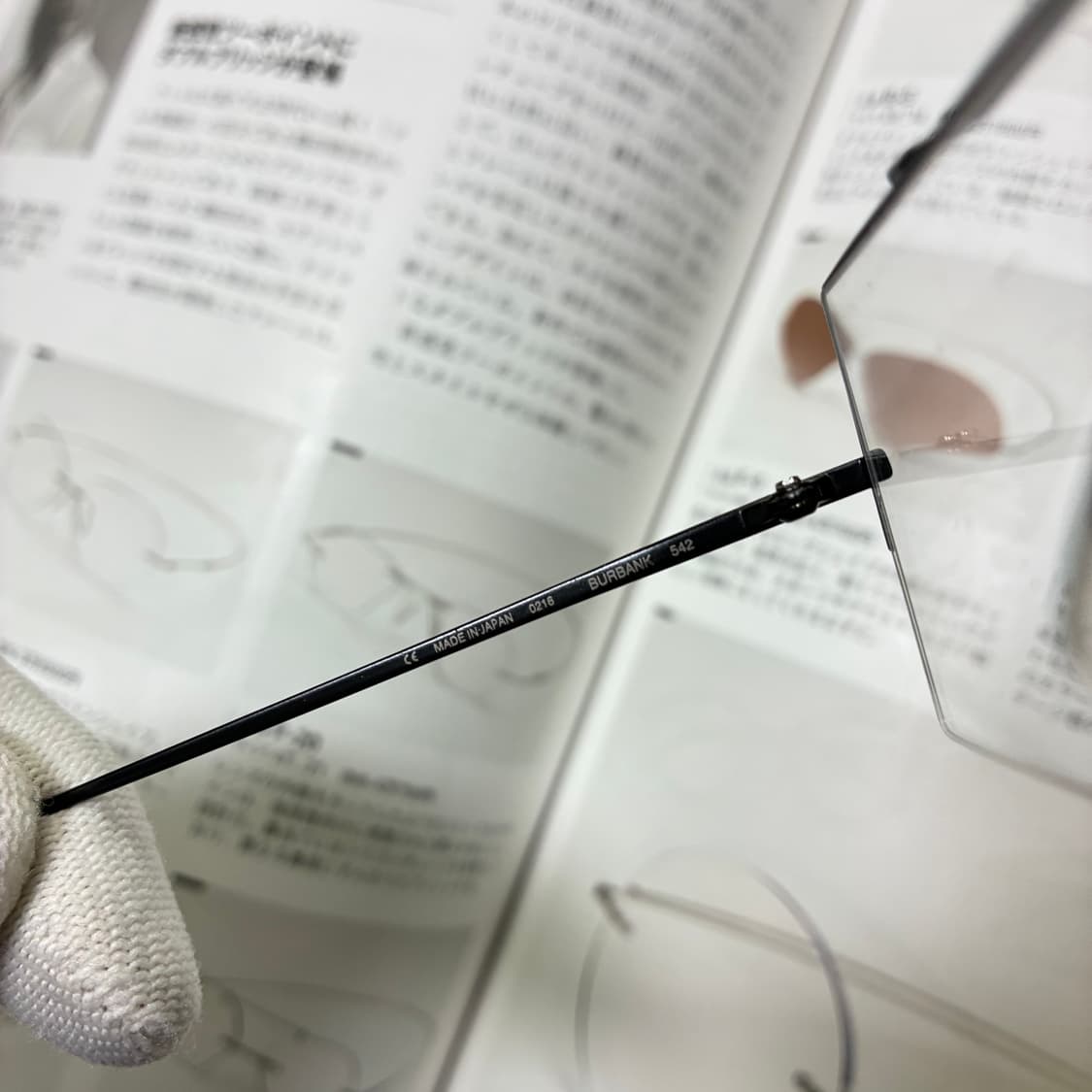 L.A. Eyeworks 엘에이 아이웍스 반무테 티타늄 안경 상품이미지6