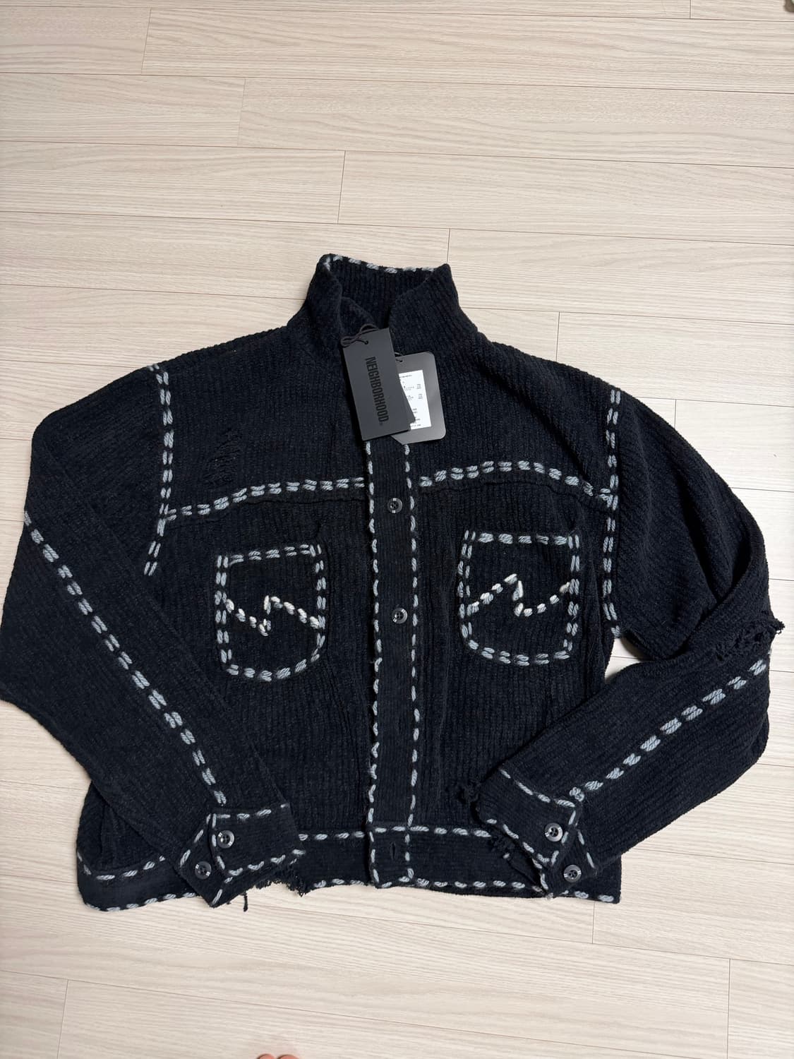 [L] 네이버후드 x 핀가린 PG1 세비지 니트 상품이미지1