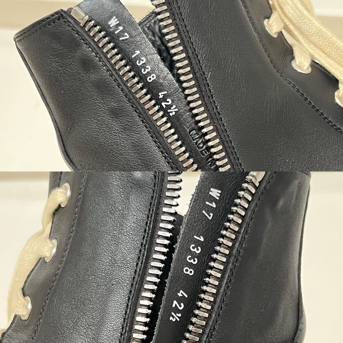 릭오웬스 17FW 컨버스 라몬즈 하이 LPO 릭컨 상품이미지8