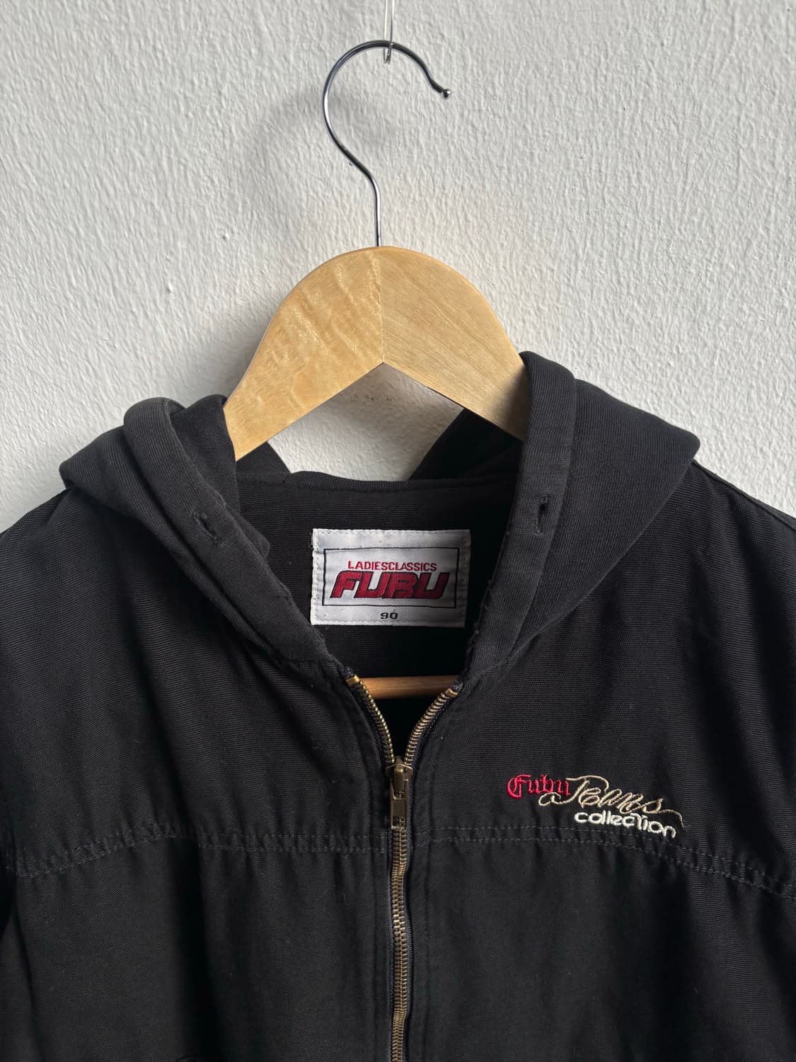 Fubu Black Hood Zip-Up Jacket 상품이미지3