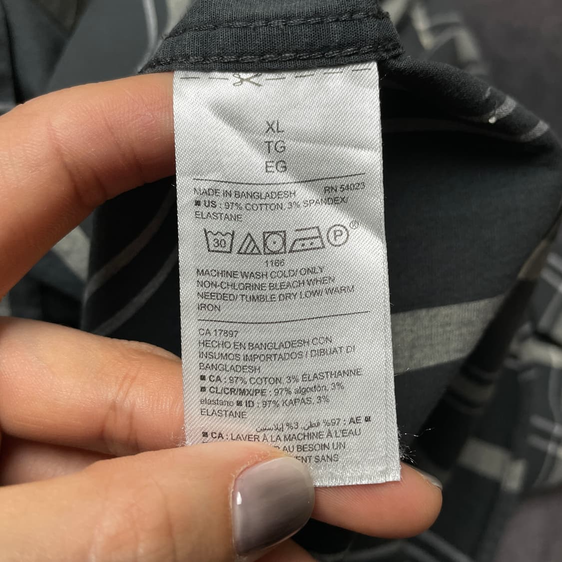 OLD NAVY 올드네이비 빈티지 코튼 체크 셔츠 A00710 상품이미지10