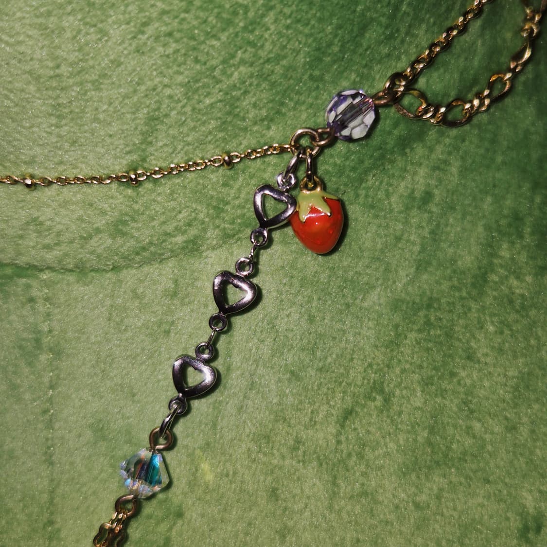 안나수이 컬렉션 유니콘 딸기 레이어드 목걸이 상품이미지9