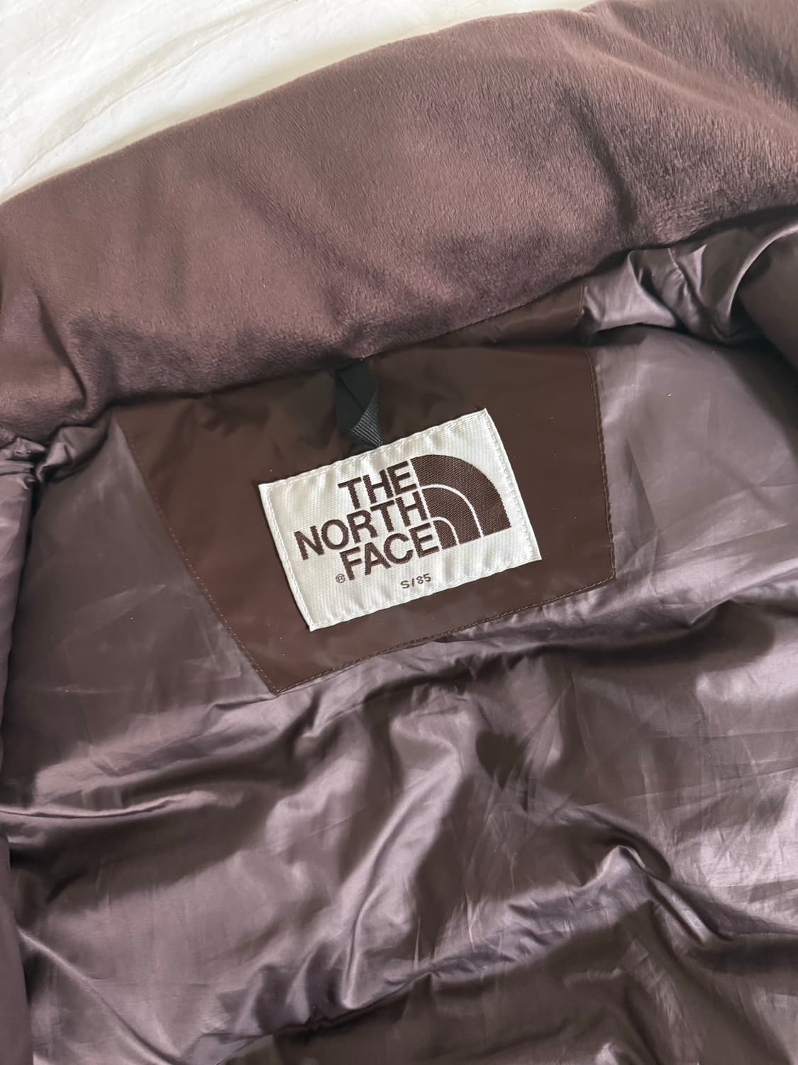 (W) 노스페이스 글로시 DT RDS 다운 자켓 코코아 브라운 상품이미지4