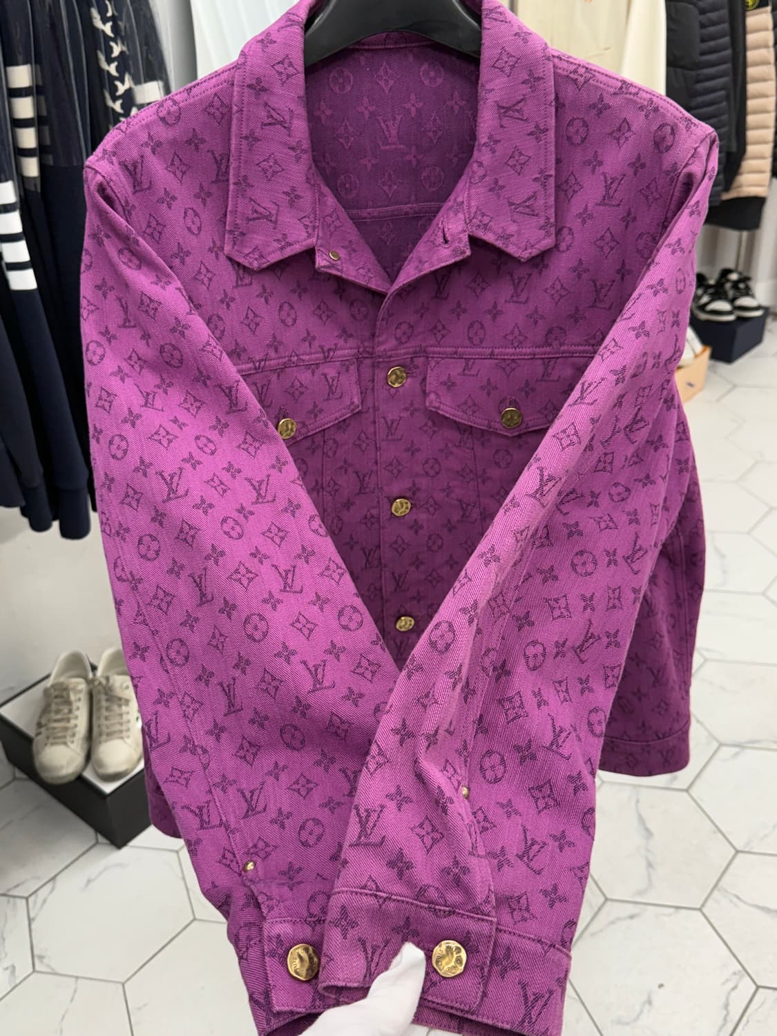 [56] 루이비통 모노그램 데님 트러커 자켓 상품이미지7