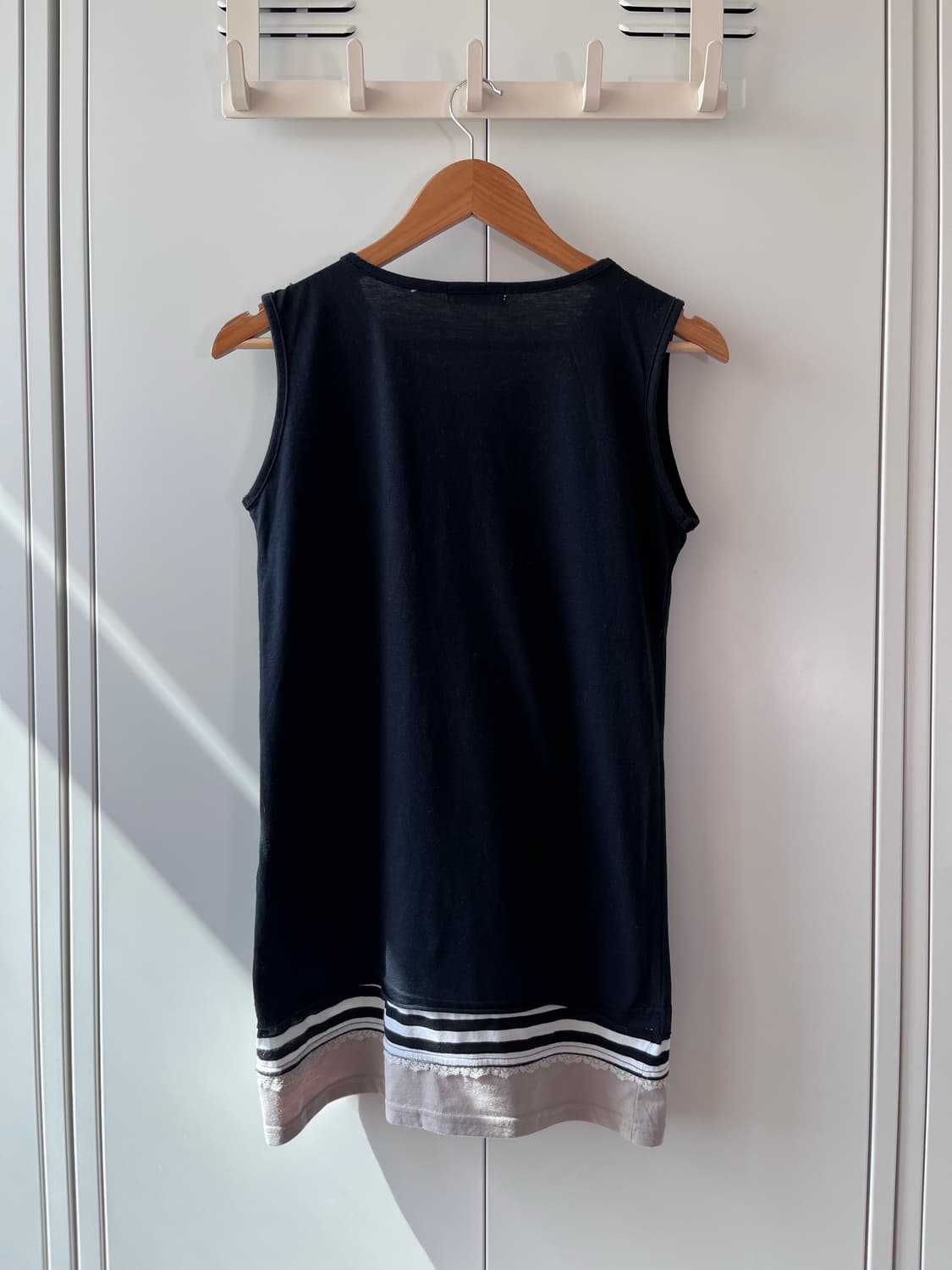 Timothy 단추 레이어드 블랙 슬리브리스 상품이미지7