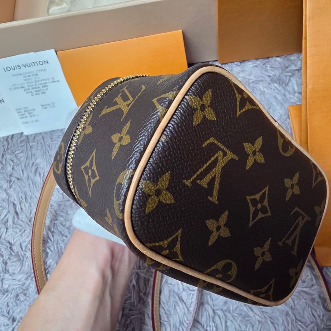 {클로젯}[완신 백화점 풀구성+영수증]루이비통 니노나스 백 상품이미지10