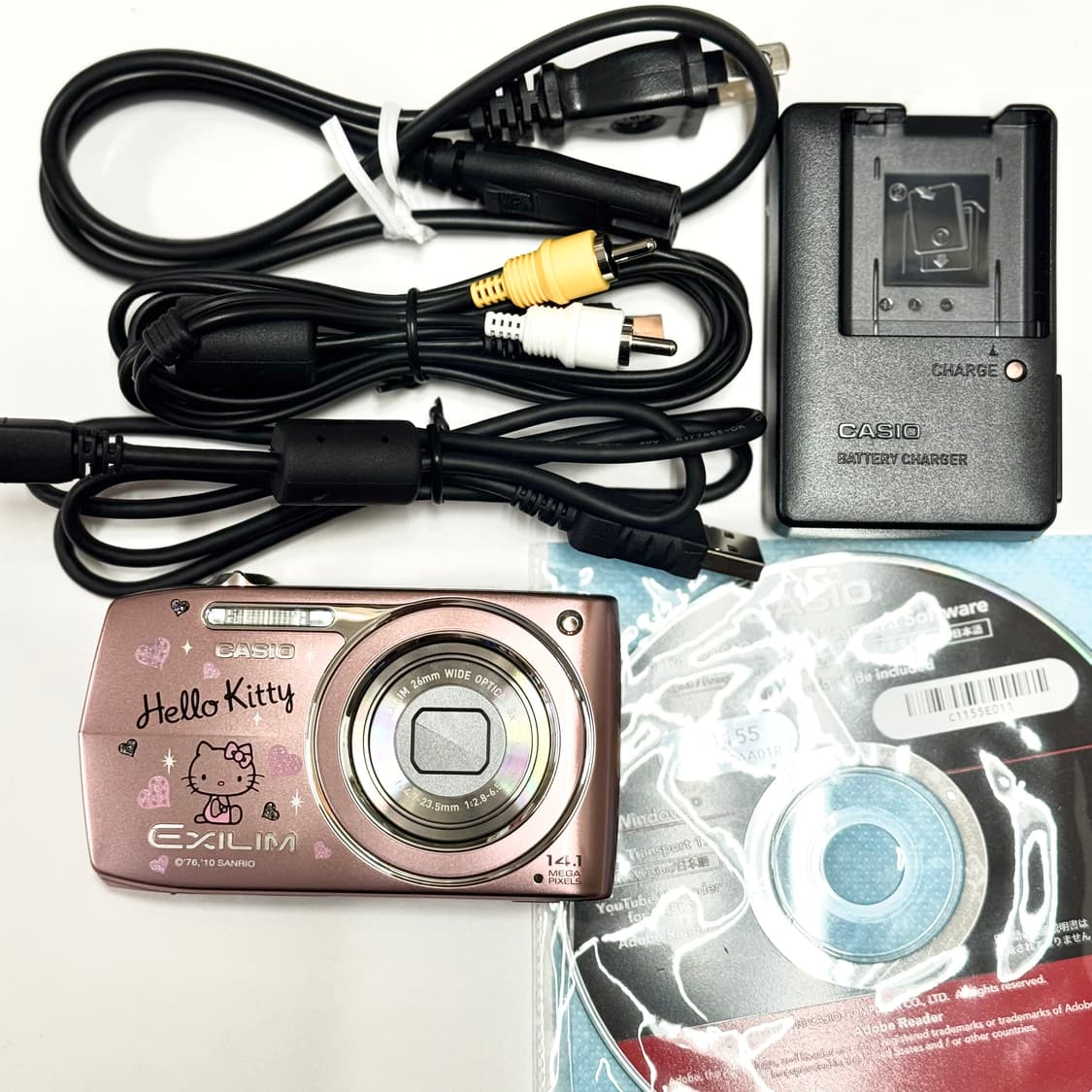 헬로키티 한정판💖✨ 카시오 엑슬림 ex-z2000 상품이미지4