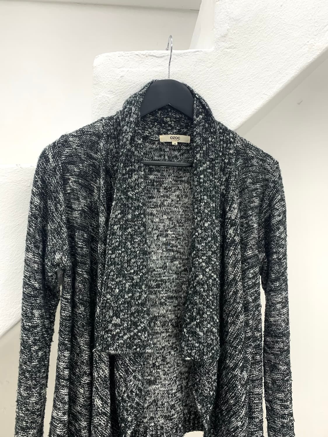Ozoc drape knit cardigan  상품이미지4