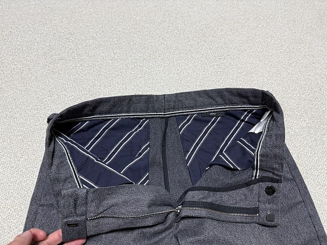 휴고보스 면 스판 바지 남성용 33인치 상품이미지3