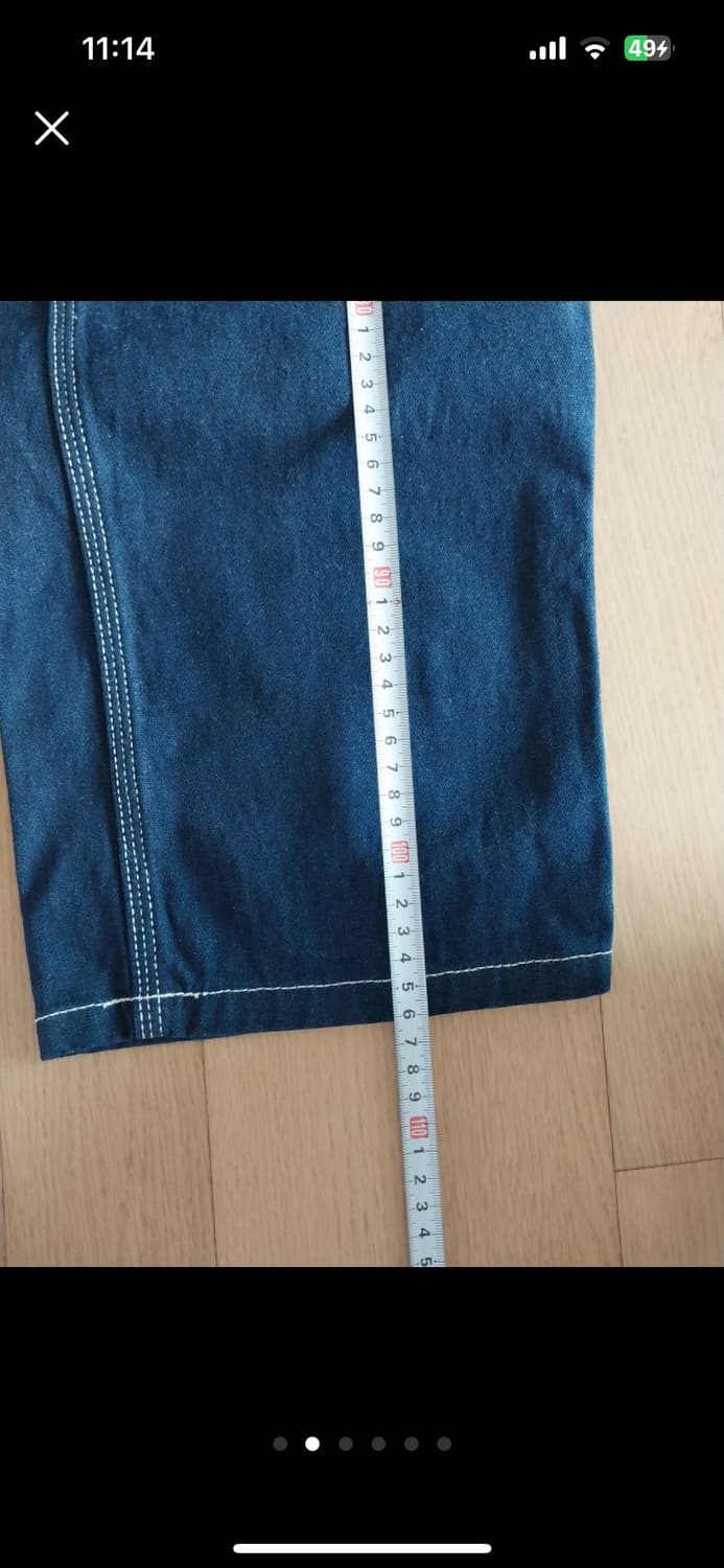 칼하트 심플 데님팬츠 상품이미지2