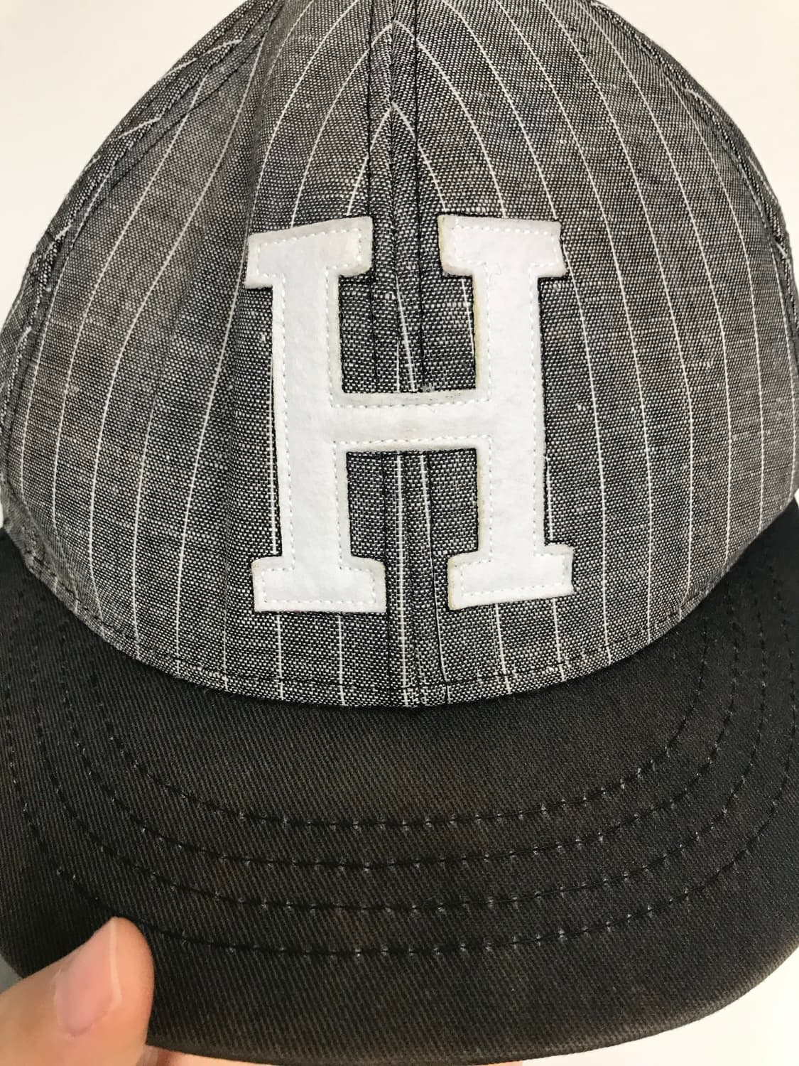 스트라이프 캠프캡 상품이미지2