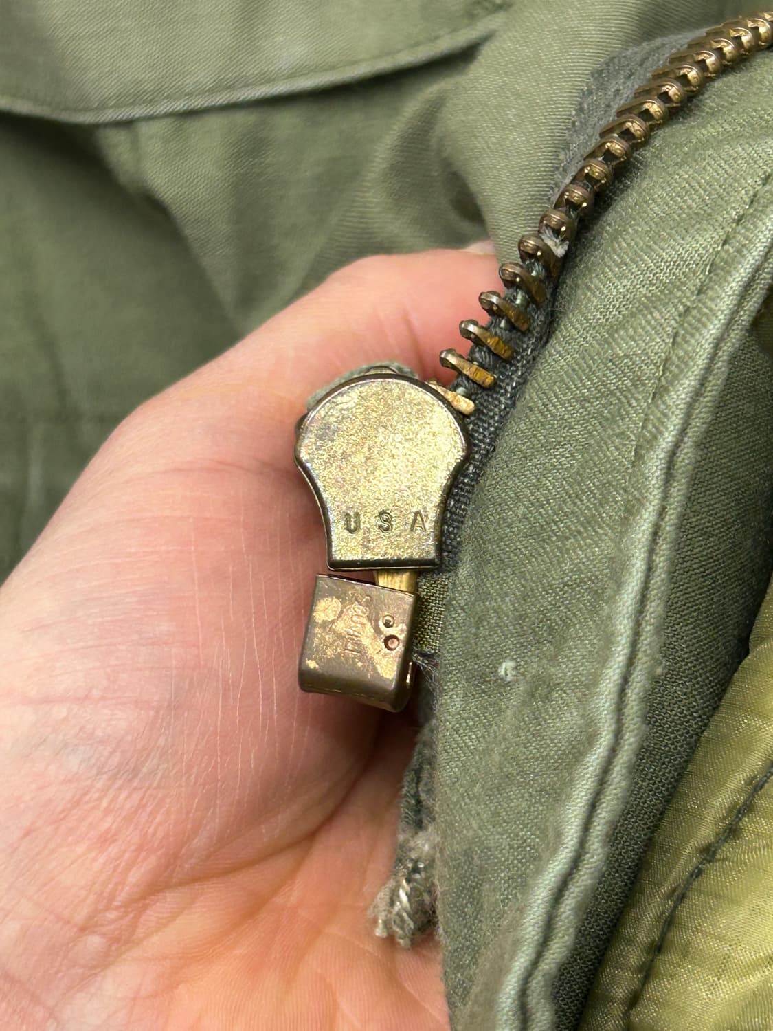 80s 알파인더스트리 M65 필드 자켓 상품이미지5