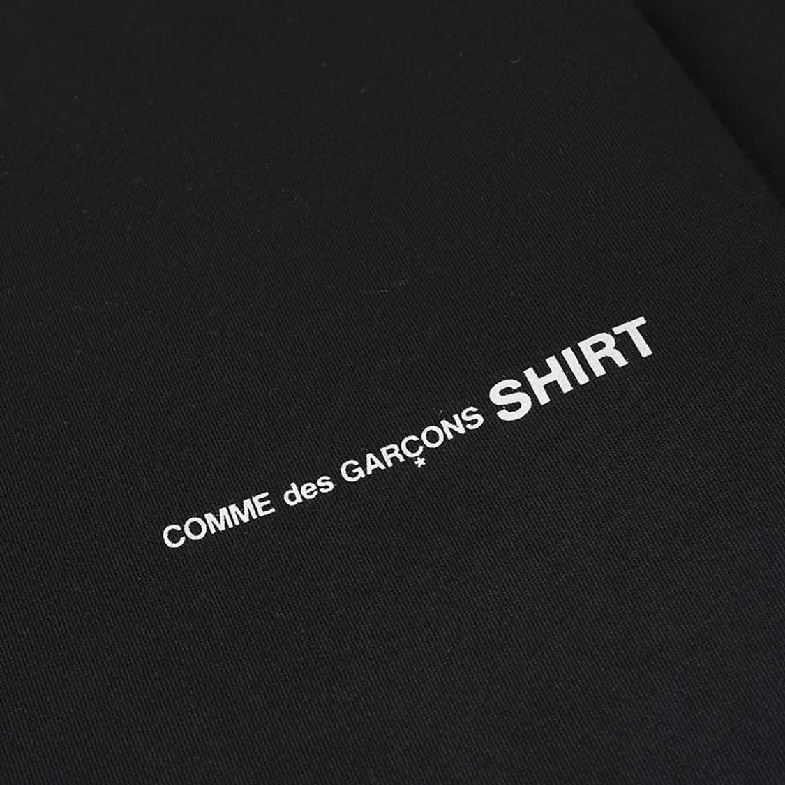 CDG Logo Shirt Noir 상품이미지3