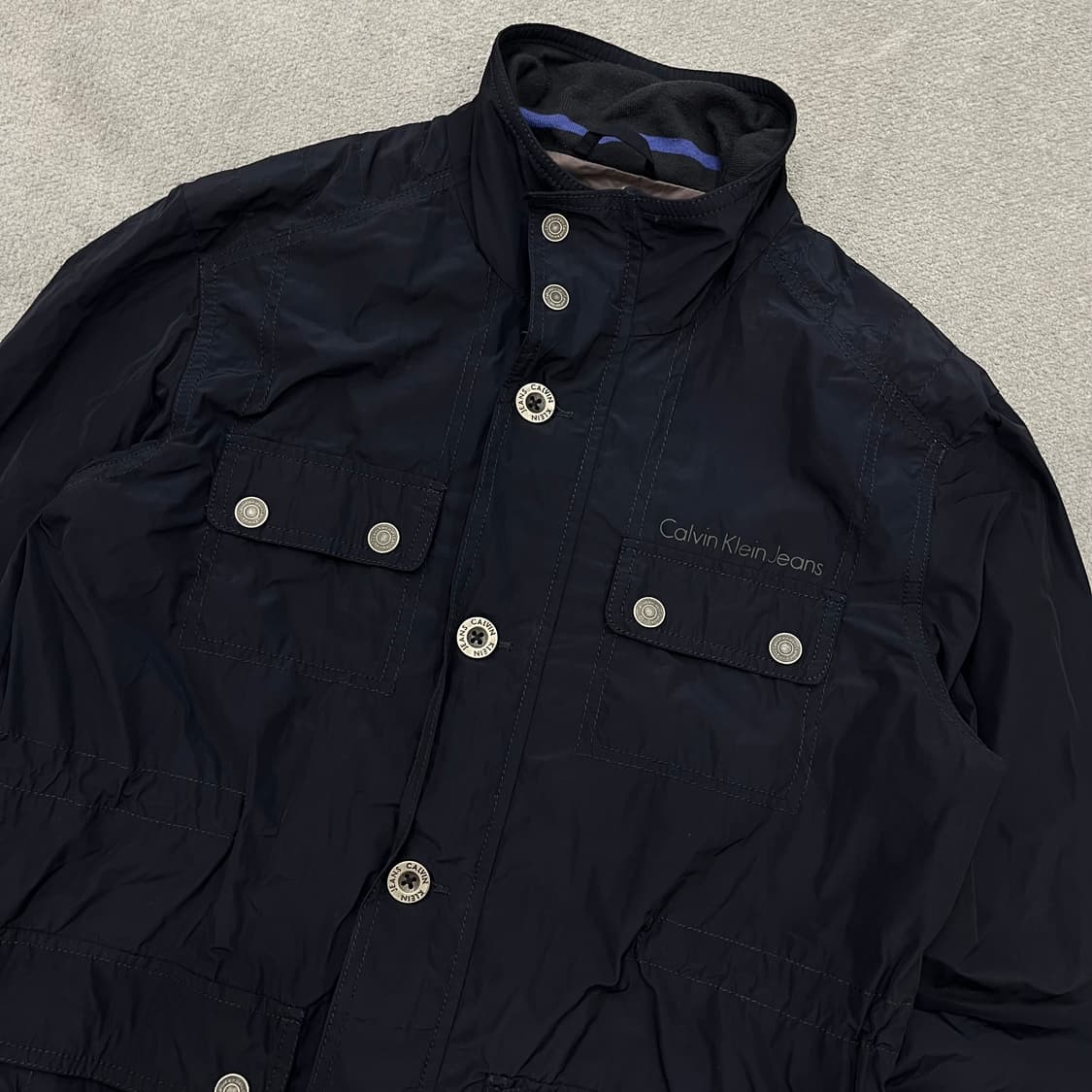 M 캘빈클라인 쿼드포켓 바람막이 자켓 상품이미지2