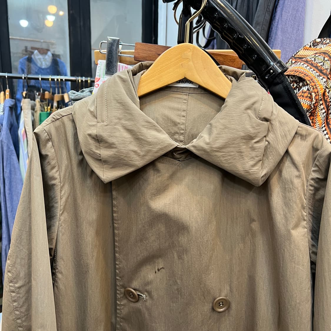 이세이미야케 플랜테이션 트렌치코트 상품이미지9