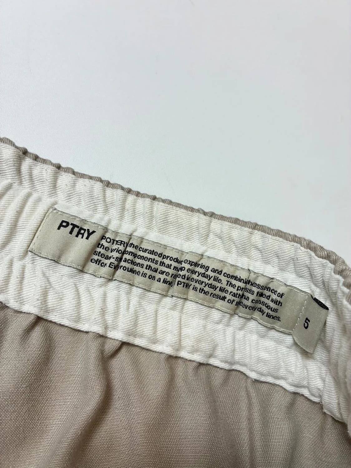 포터리 23SS 베이직 코튼 치노 반바지 PN9421 상품이미지6