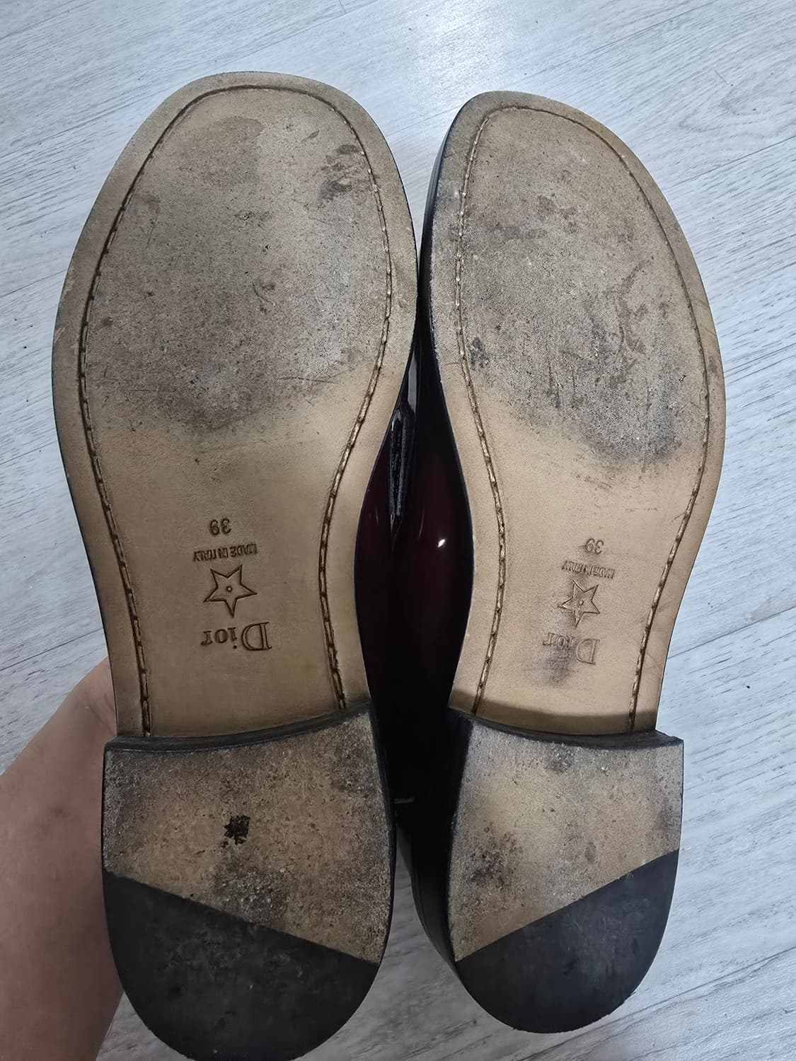(정품) 디올 코드 로퍼 39사이즈 (명품 여자 신발 뮬 구두) 상품이미지5