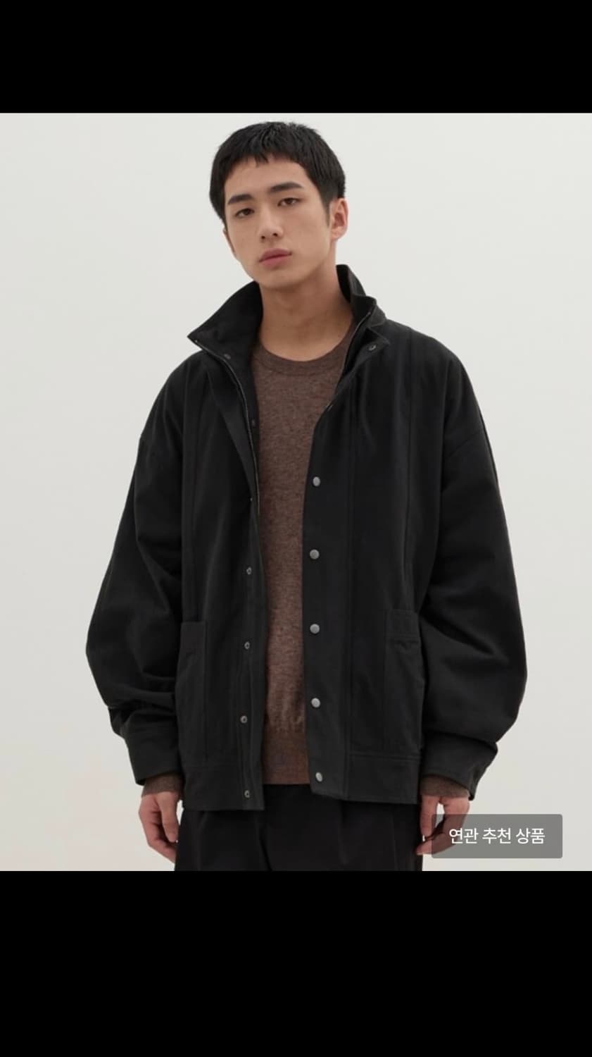 에센셜바이이큐엘(eql) 하이넥 자켓 m 상품이미지1