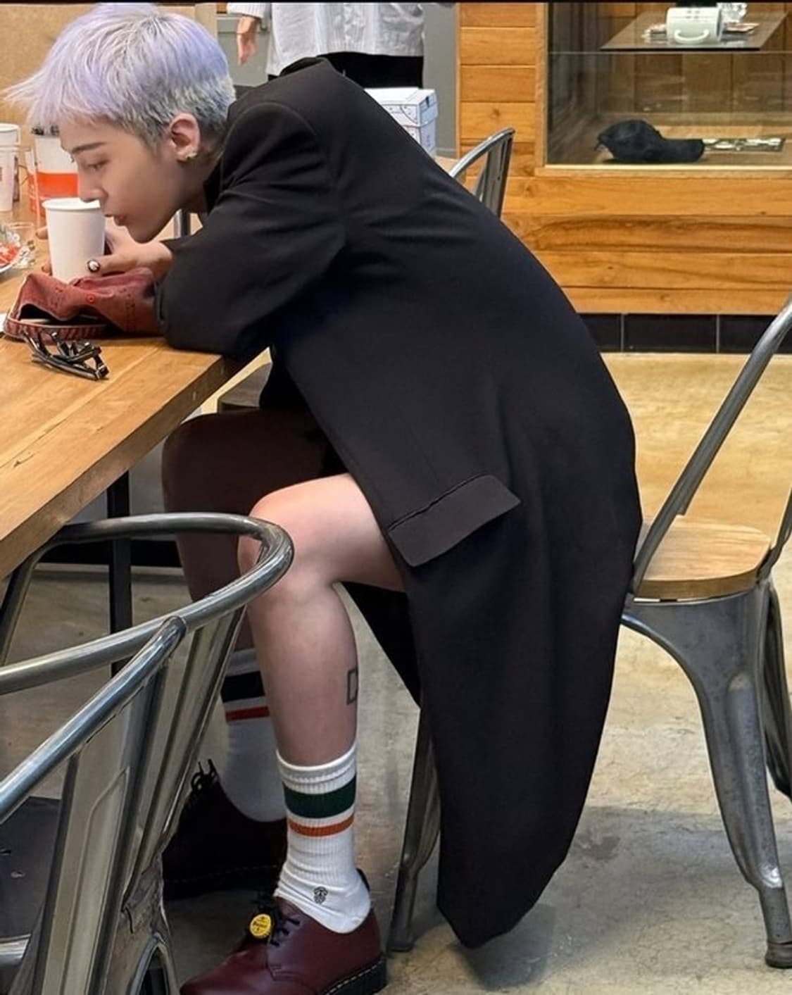 피스마이너스원 빈티지 레드 볼캡 초희귀 모자 상품이미지4
