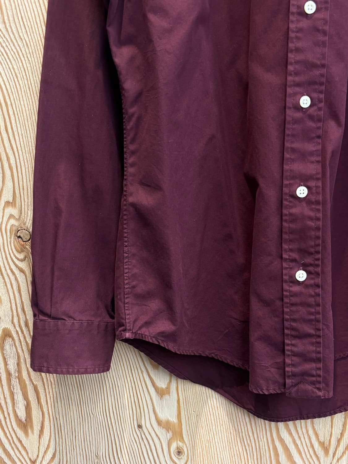 폴로 랄프로렌 셔츠 버건디 상품이미지3