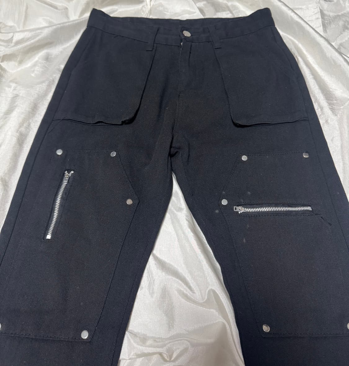 Pocket Mode Zipper Detail Cargo Pants 상품이미지3