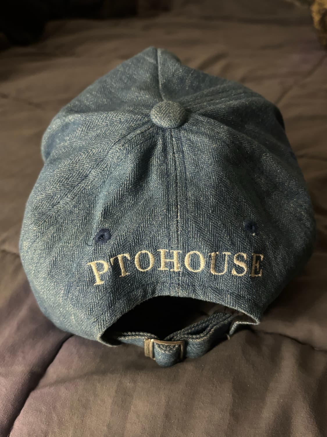 pto house 피티오하우스 청 캡 상품이미지2