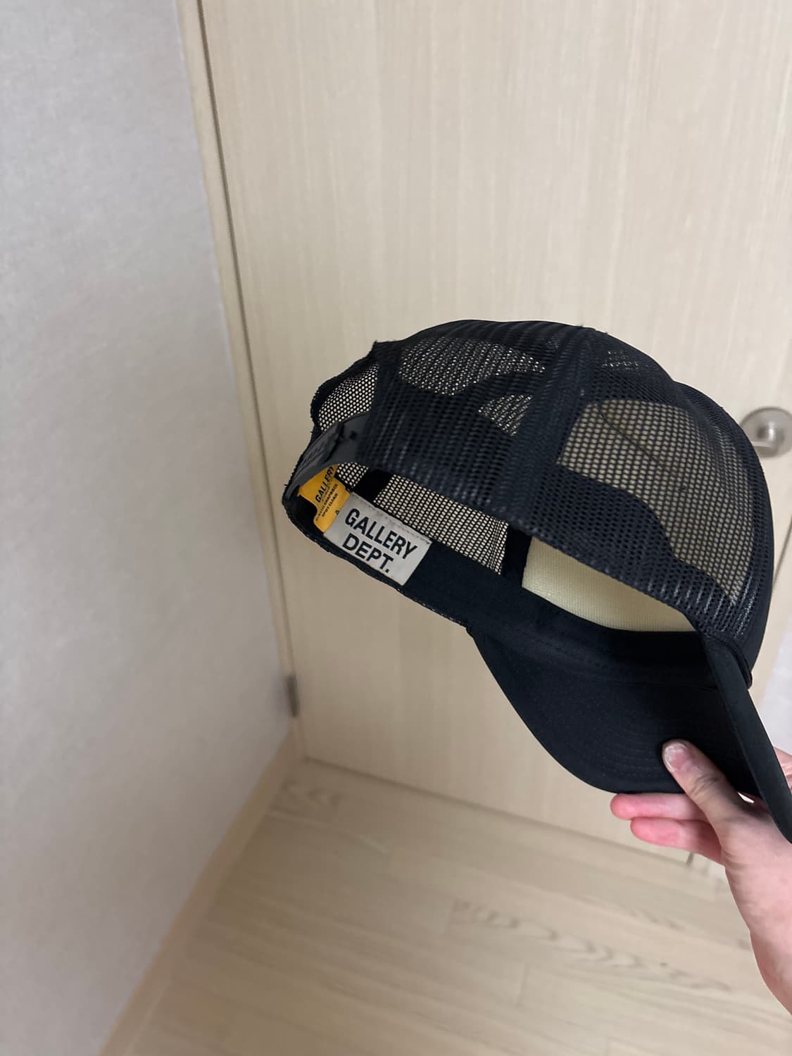 [갤러리 디파트먼트] GD 트리커 캡 블랙 상품이미지3