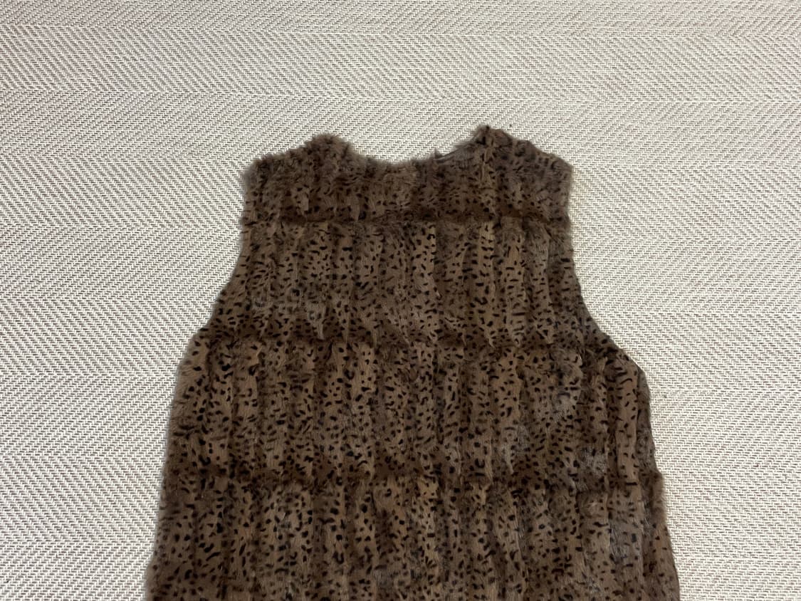 빈티지 퍼 베스트  상품이미지8