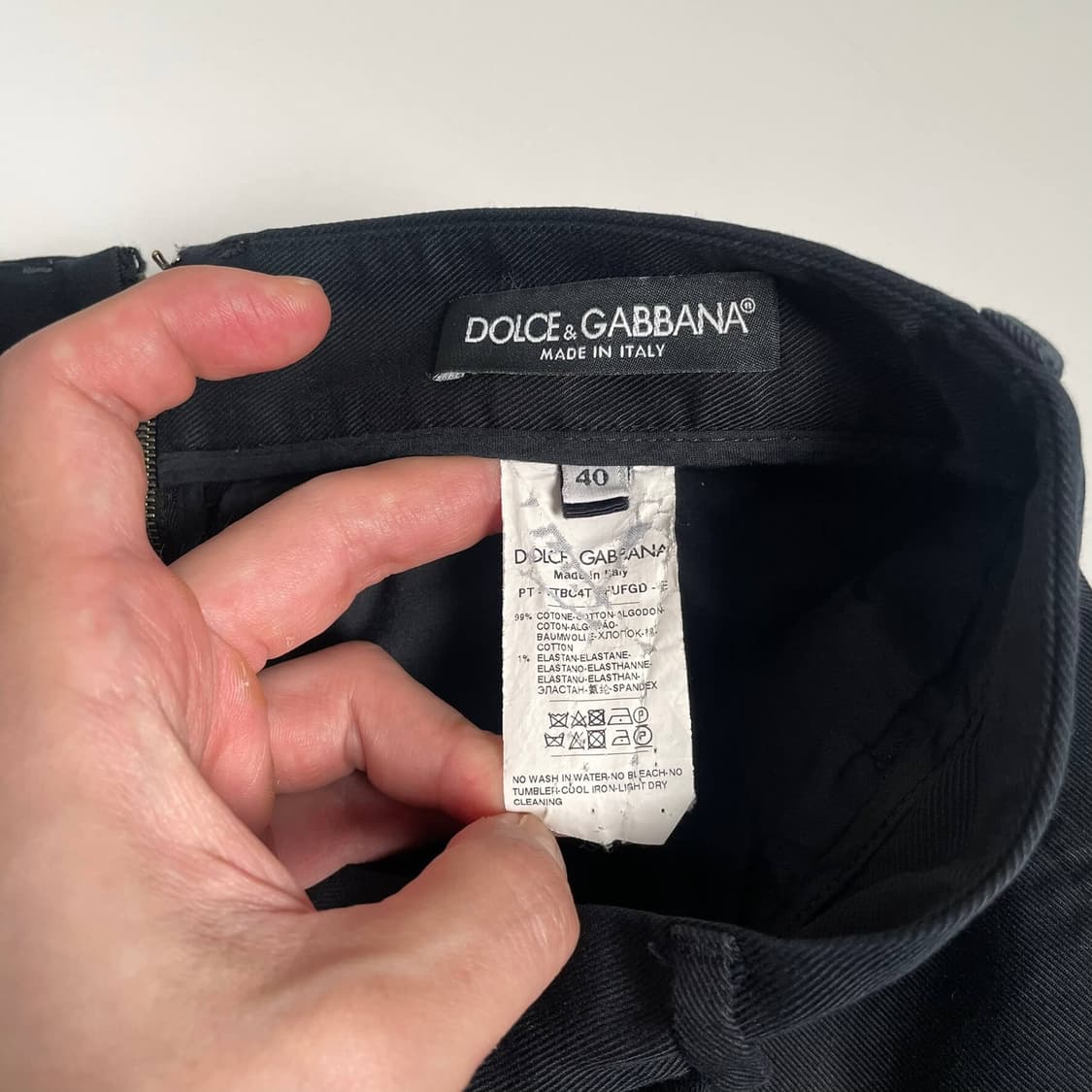 Dolce&gabbana 랩 와이드 팬츠 (italy)   상품이미지9
