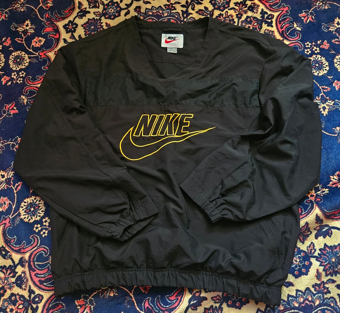 나이키(Nike) 90's in USA 빅로고 브이넥 웜업 XL size 상품이미지3