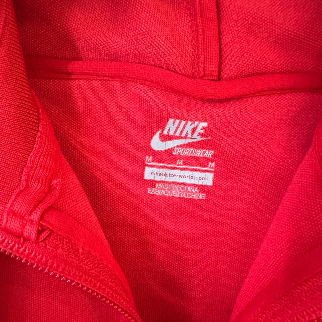 M 나이키 레드 트랙 재킷 져지 0320D 상품이미지2
