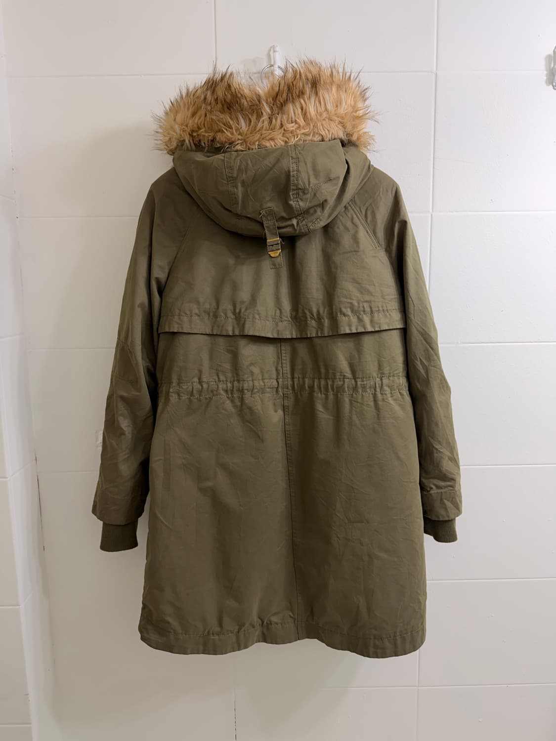 빈티지 카키 퍼 안감 야상 자켓 상품이미지6