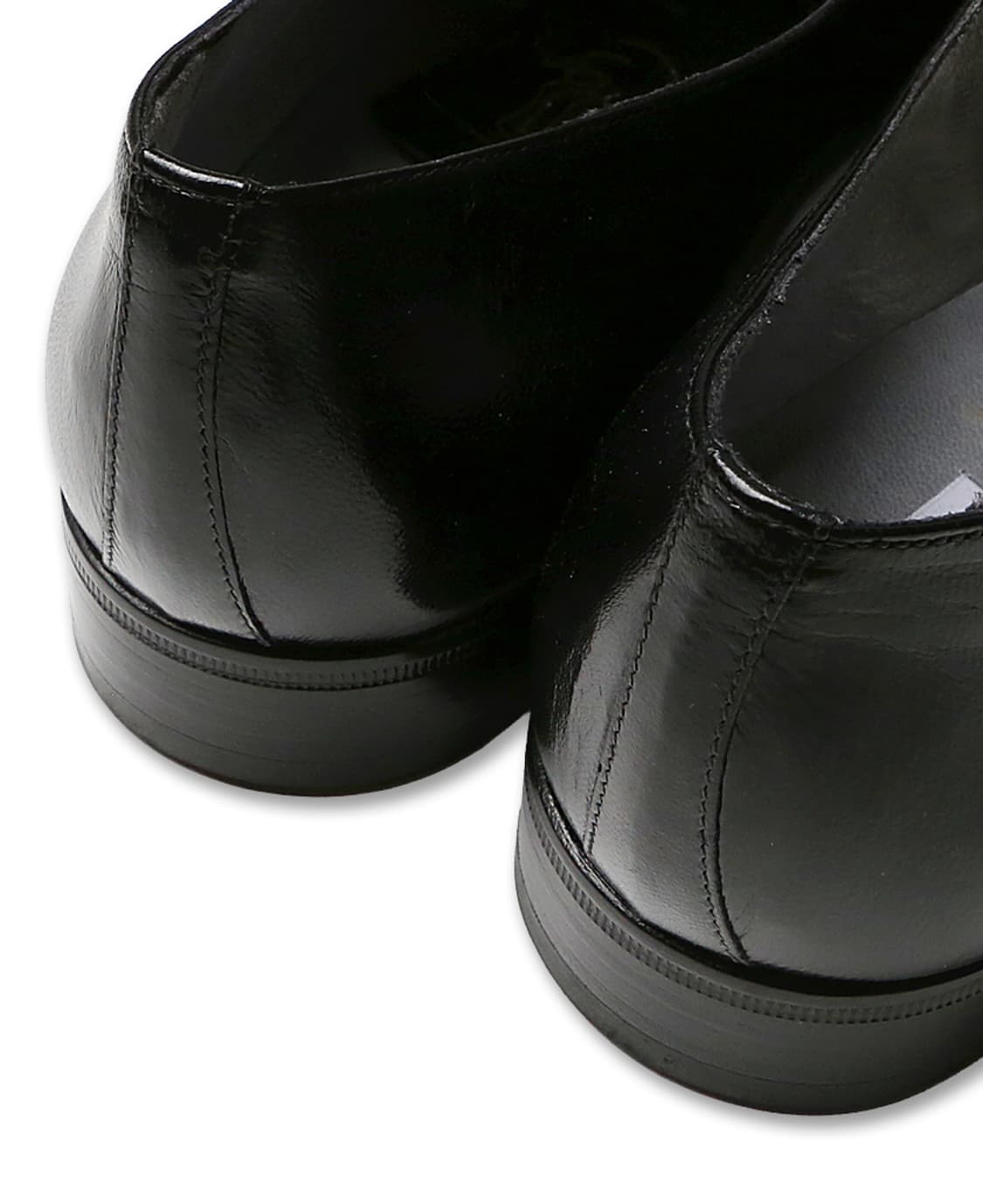 모레스키 [Moreschi] 블랙 타조 가죽 로퍼 상품이미지5