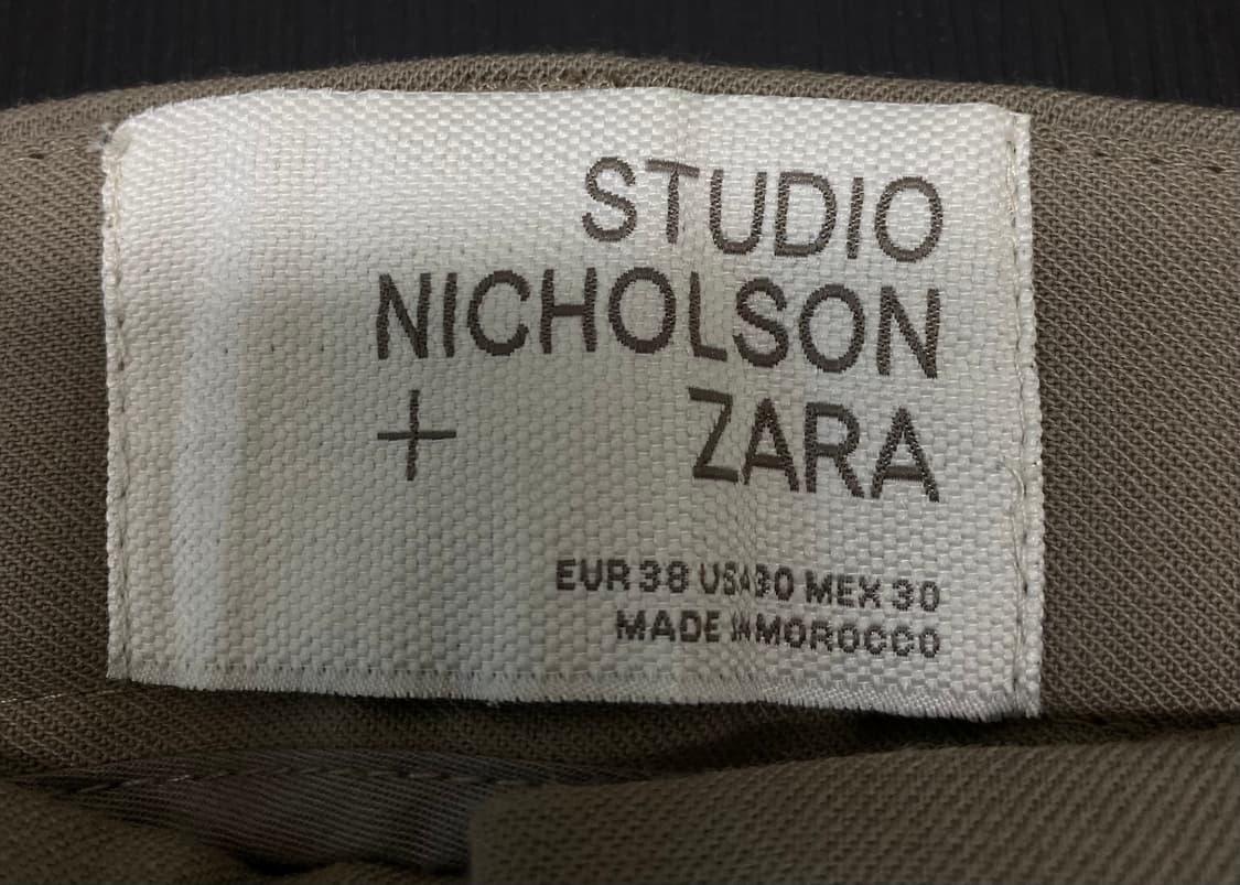 자라 스튜디오니콜슨 턱 디테일 팬츠 38 소르테맛 상품이미지5