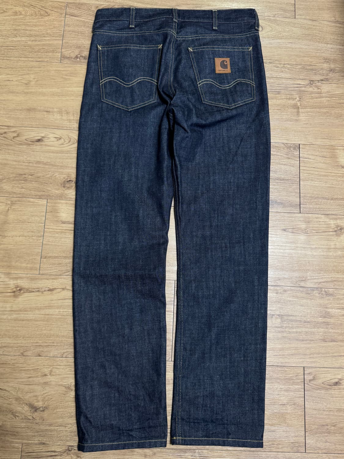 [31]칼하트wip 말로우 셀비지 데님 팬츠 상품이미지2