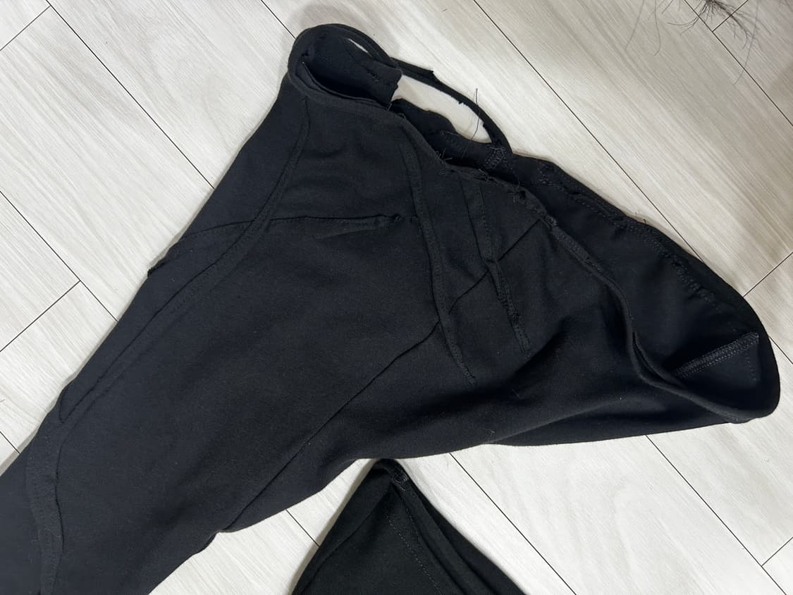 착샷o) Etharsis 고스 후드 드레이프 슬림핏 롱슬리브 펑크 상품이미지2