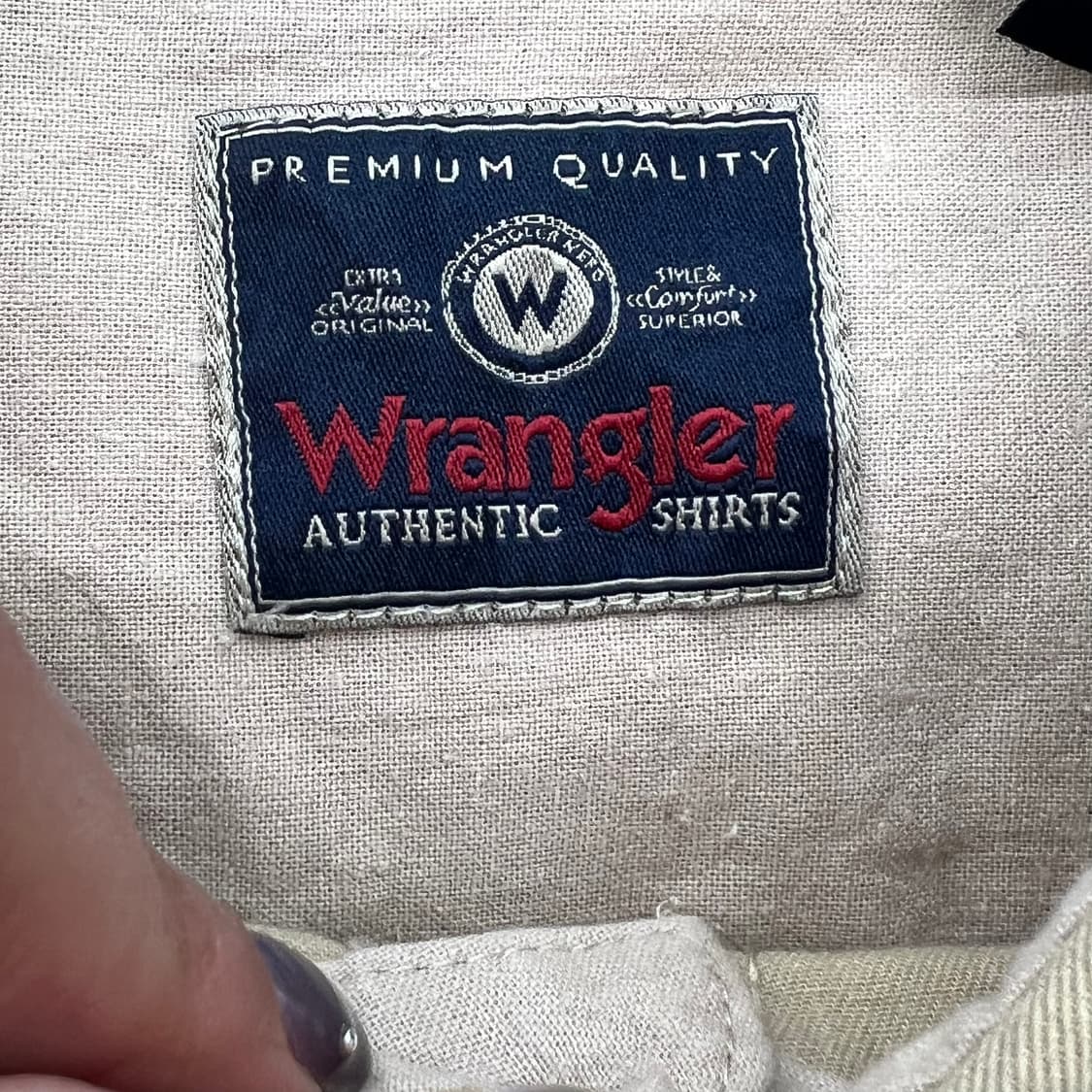 랭글러 투포켓 워크 셔츠 r2901 상품이미지5