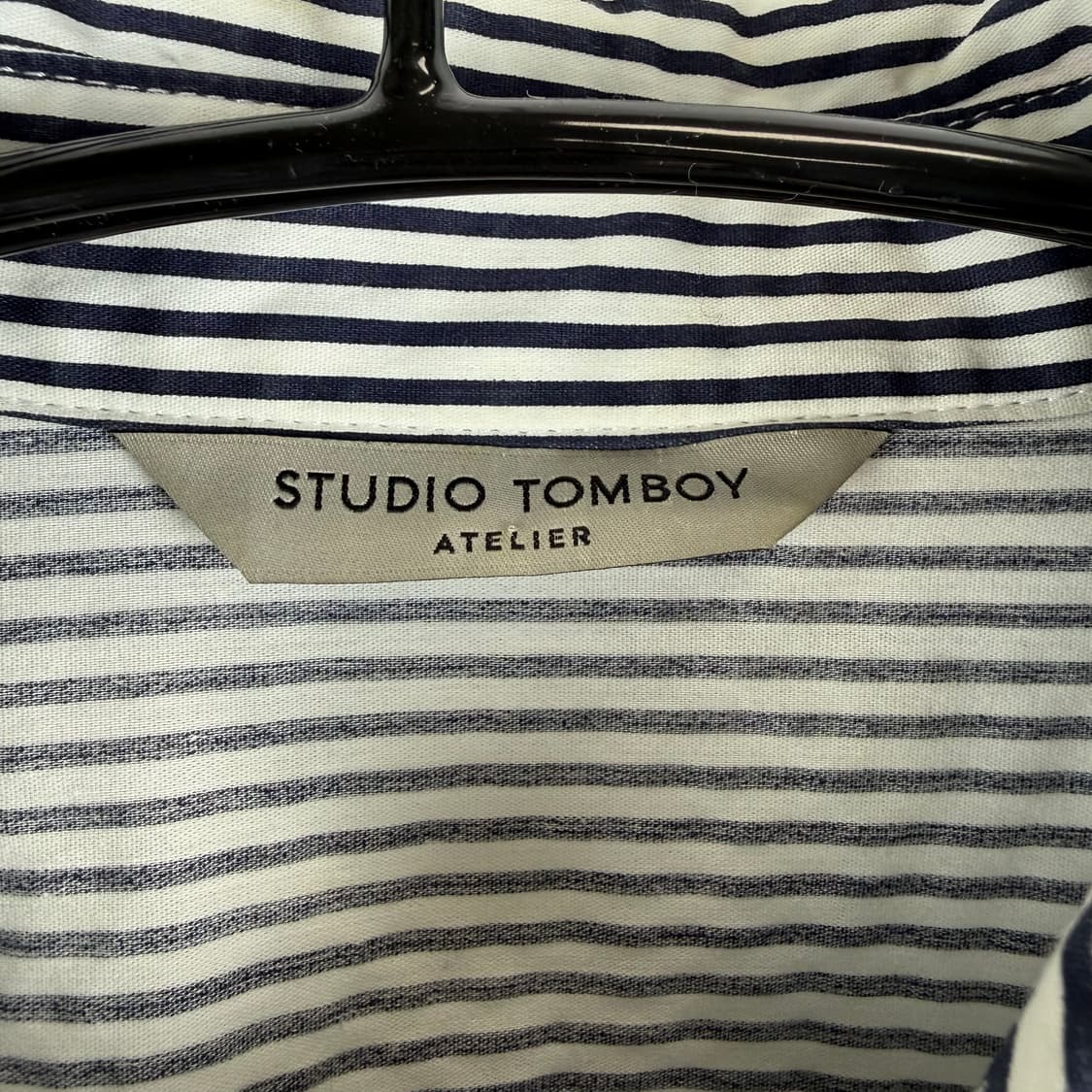 160) 스튜디오톰보이 스트라이프 셔츠 상품이미지3