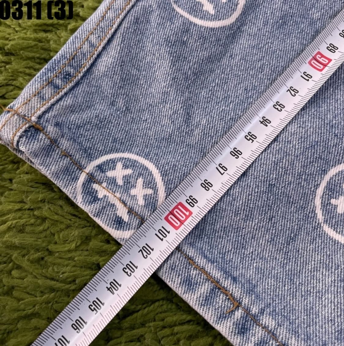 매스노운 데님 팬츠 청바지 상품이미지8