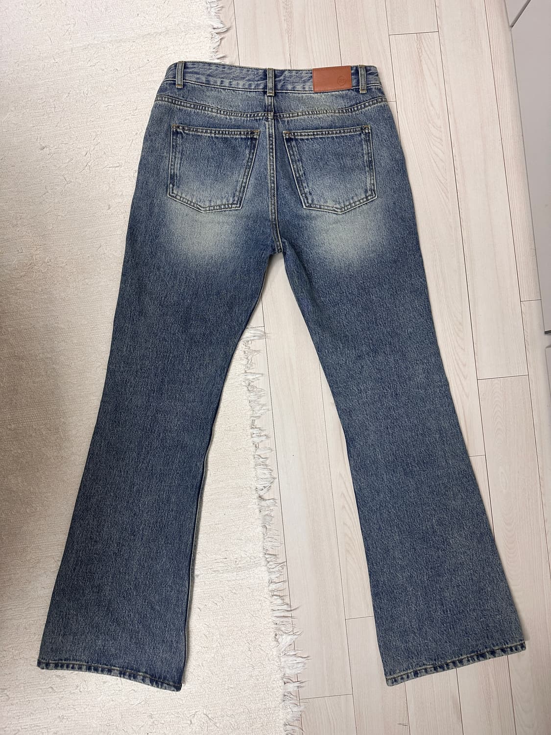 렉토 플레어 데님팬츠 S사이즈 판매 상품이미지4