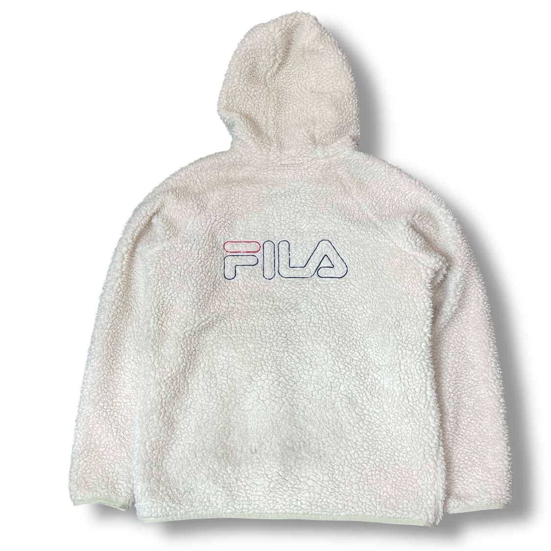 FILA 휠라 후드 플리스 후리스 자켓 점퍼 L 상품이미지2