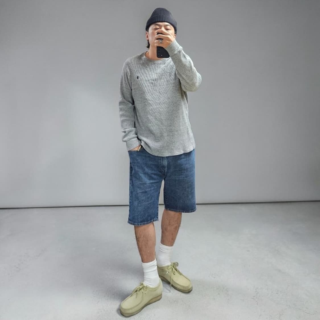 폴로 랄프로렌 와플 긴팔티 M0396 상품이미지2