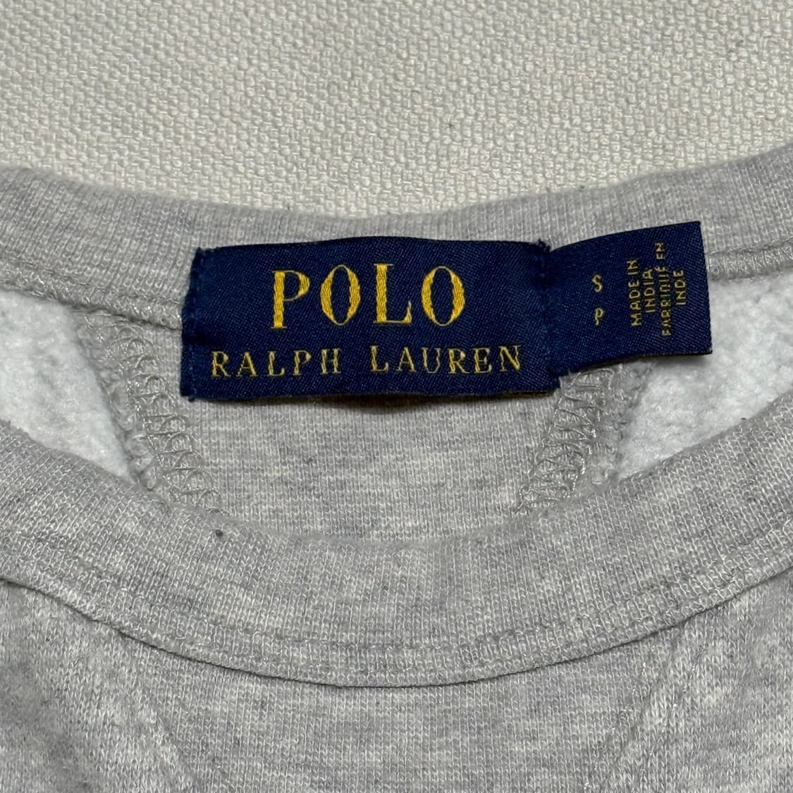 S 폴로랄프로렌 그레이 맨투맨 상품이미지4