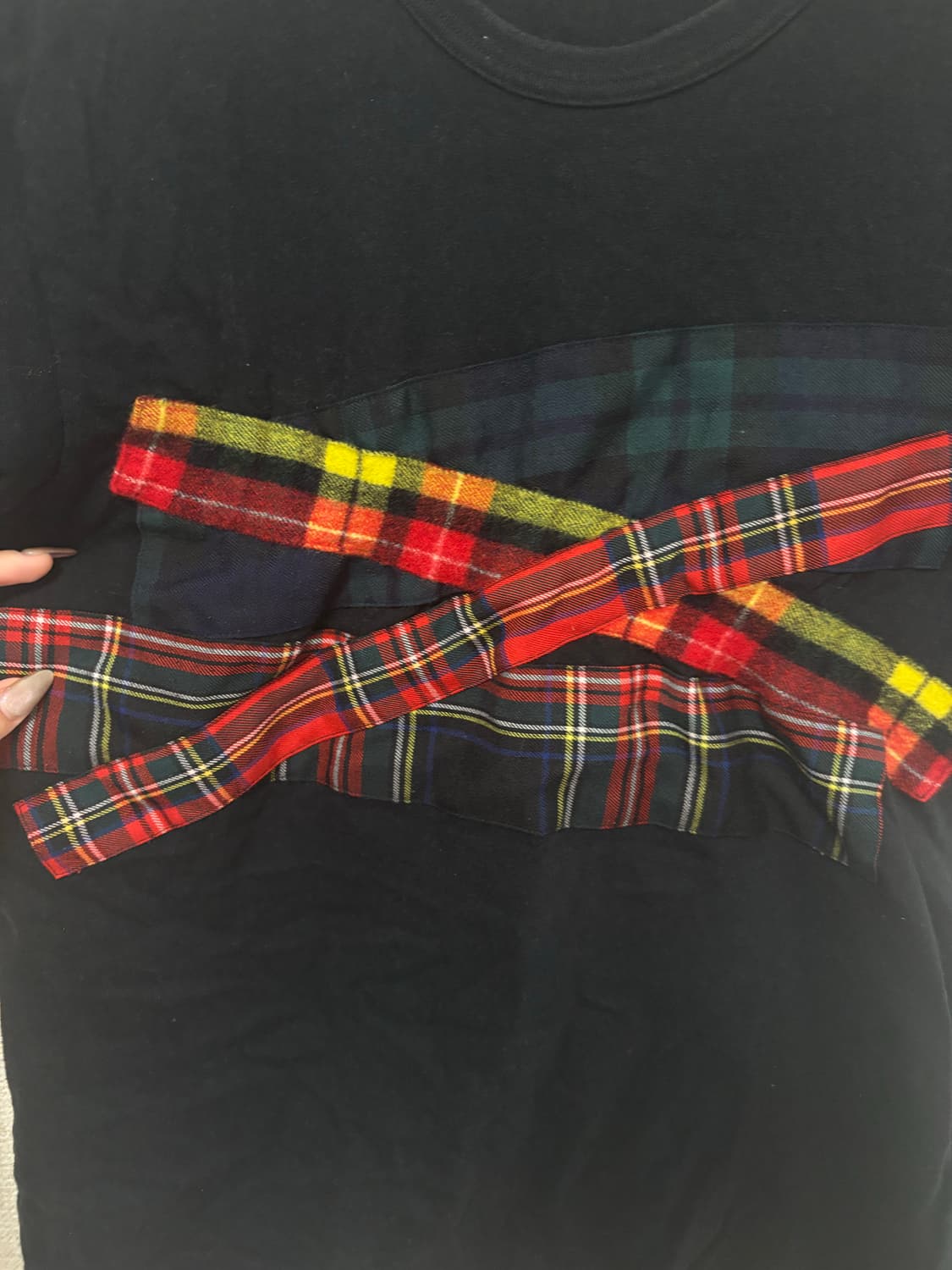 Comme des Garcons 체크 반팔티셔츠 상품이미지2