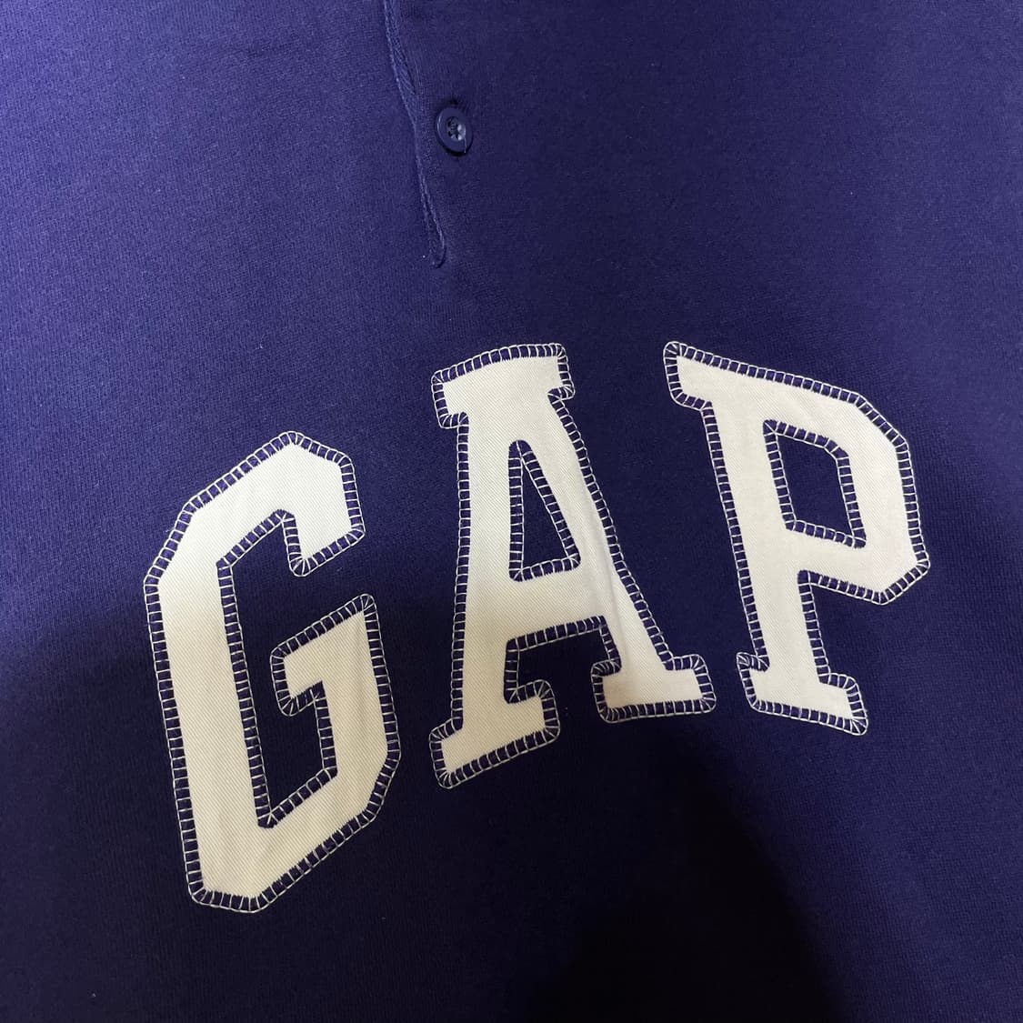 100 GAP 갭 빈티지 빅로고 버튼 후드티 상품이미지2