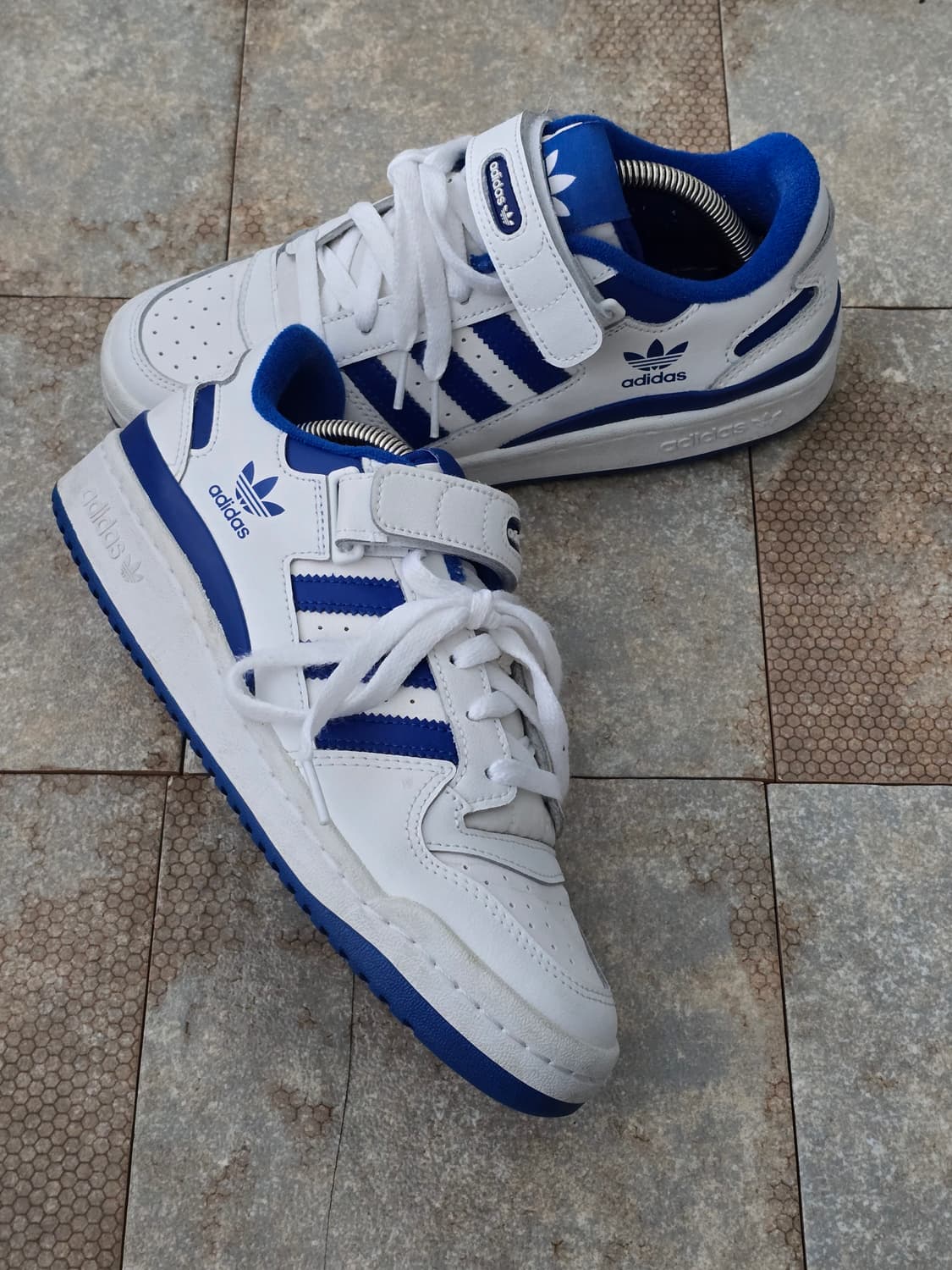 (240)아디다스 포럼 로우 로얄 블루 상품이미지7