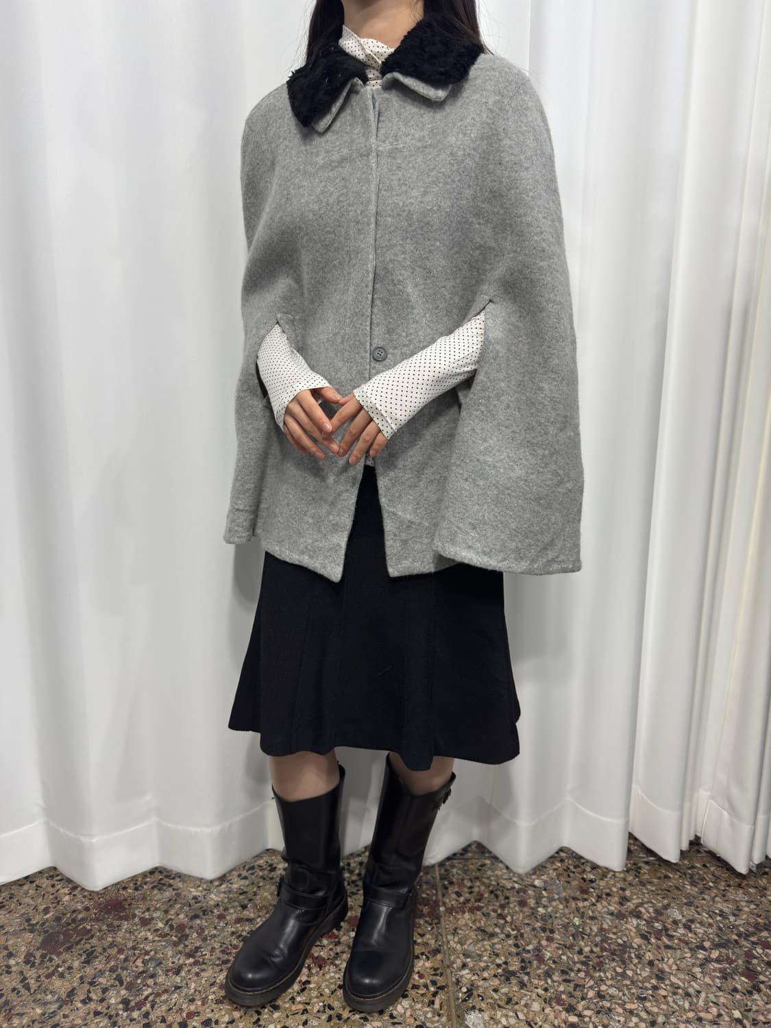 uniqlo dot longsleeve 상품이미지2