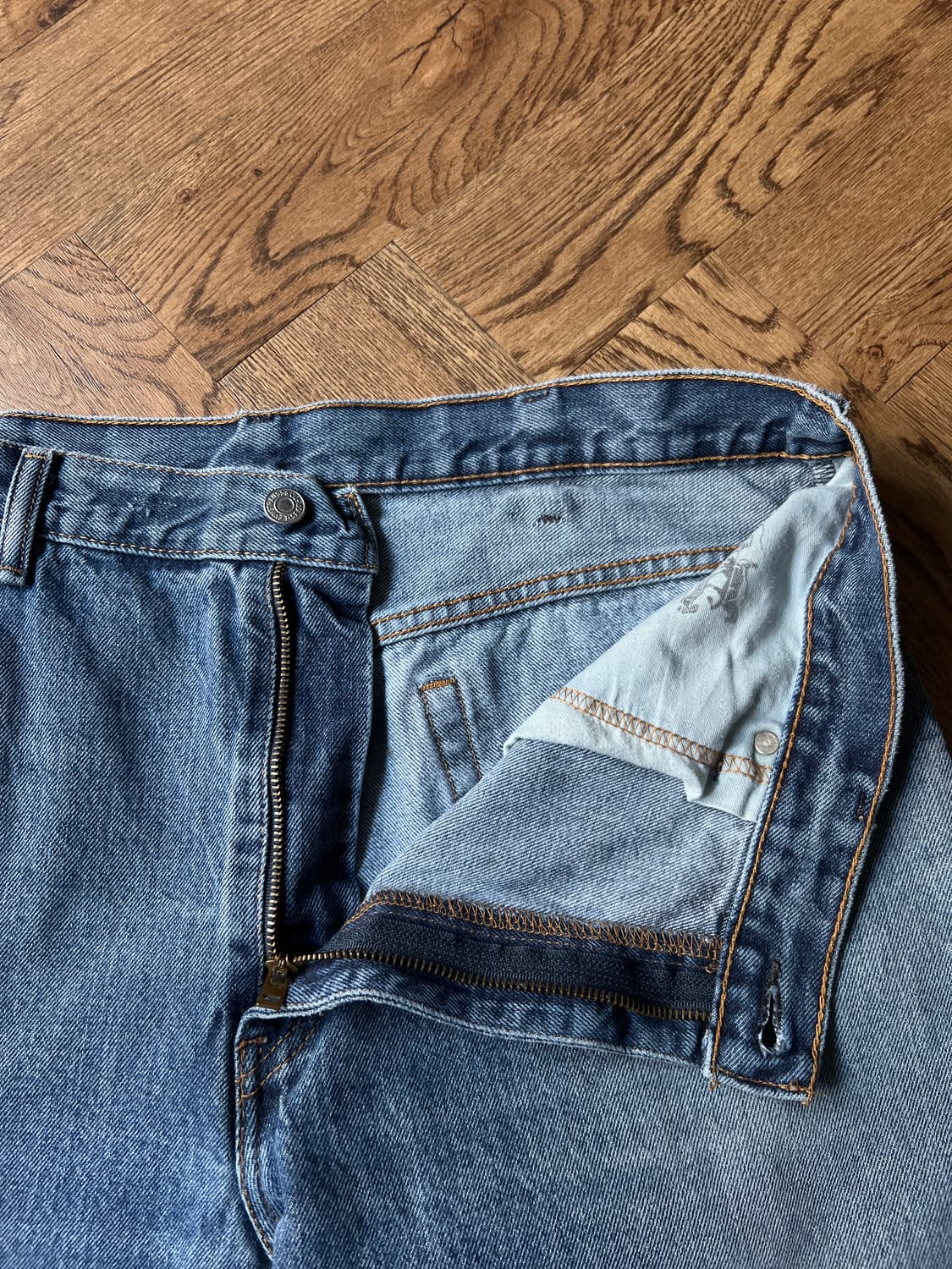 [38]리바이스 517 미디엄블루 플레어진 F3 상품이미지2