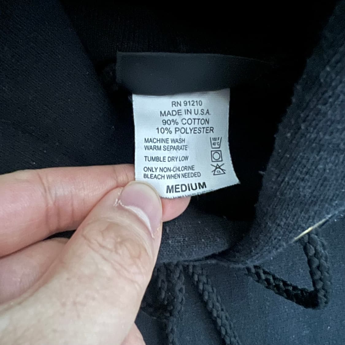 [CAMBER] 캠버 해비 블랙 후드티 ( MADE IN U.S.A ) 상품이미지3