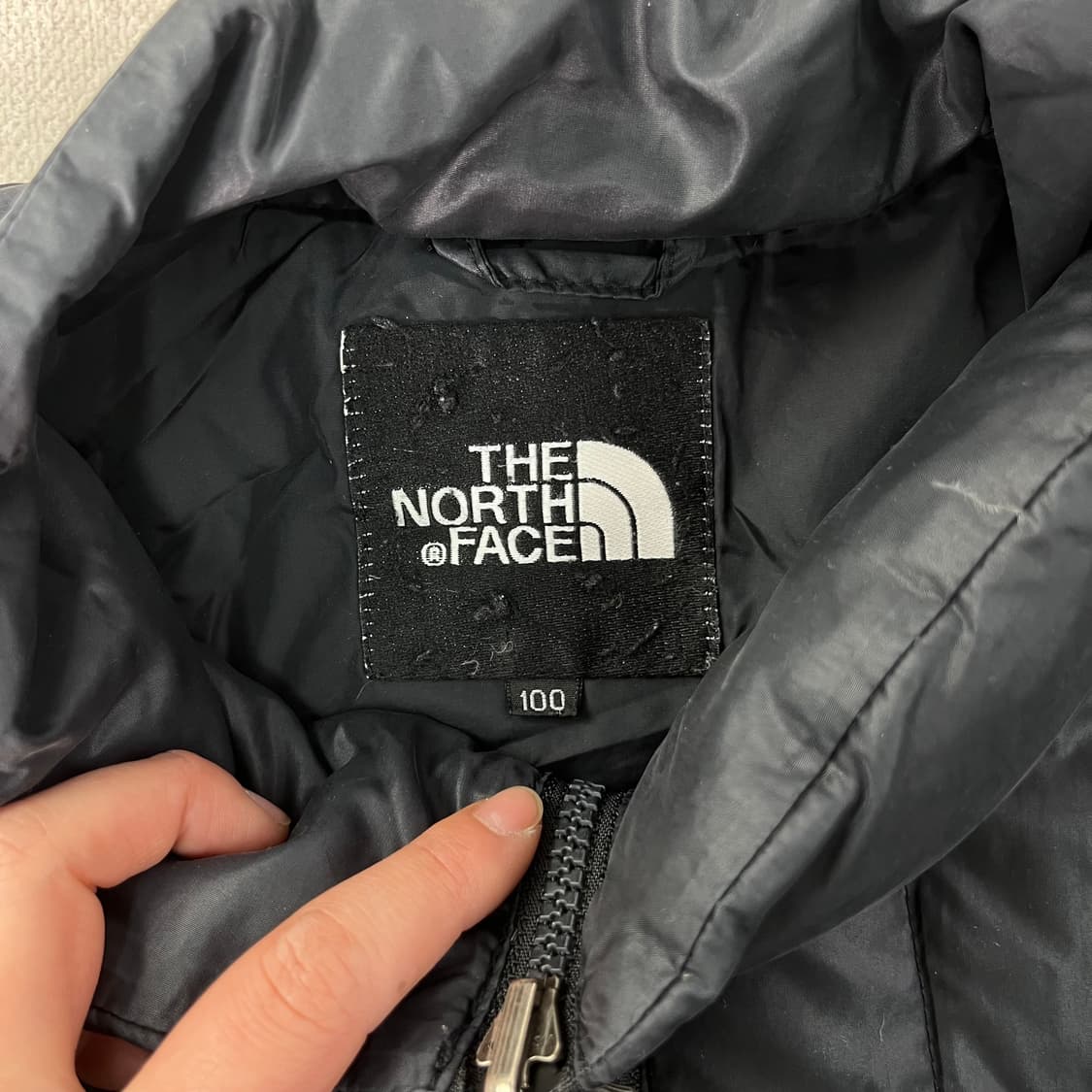 100 노스페이스 600 퀄팅 경량 패딩 상품이미지3